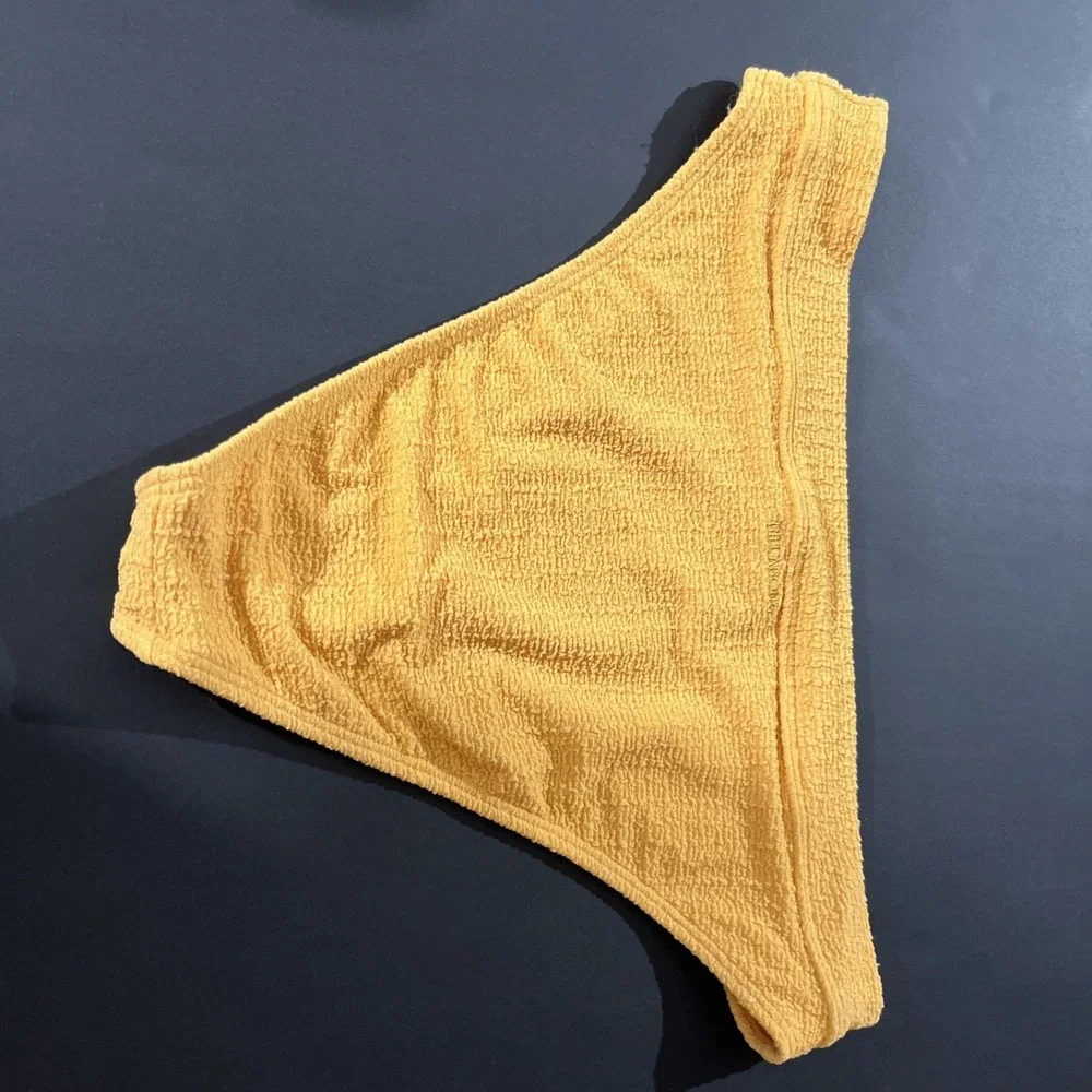 Billabong Sol Searcher Maui Rider Bikini Bottoms XL -14 So Dazed Orange NWT